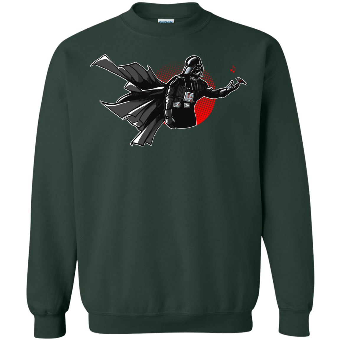 Sweatshirts Forest Green / S Dark Enforcer Crewneck Sweatshirt