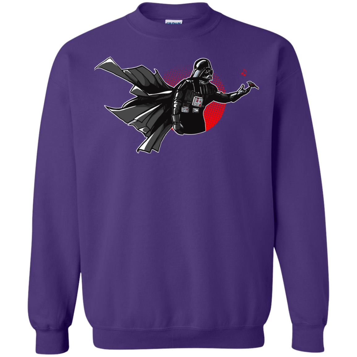 Sweatshirts Purple / S Dark Enforcer Crewneck Sweatshirt