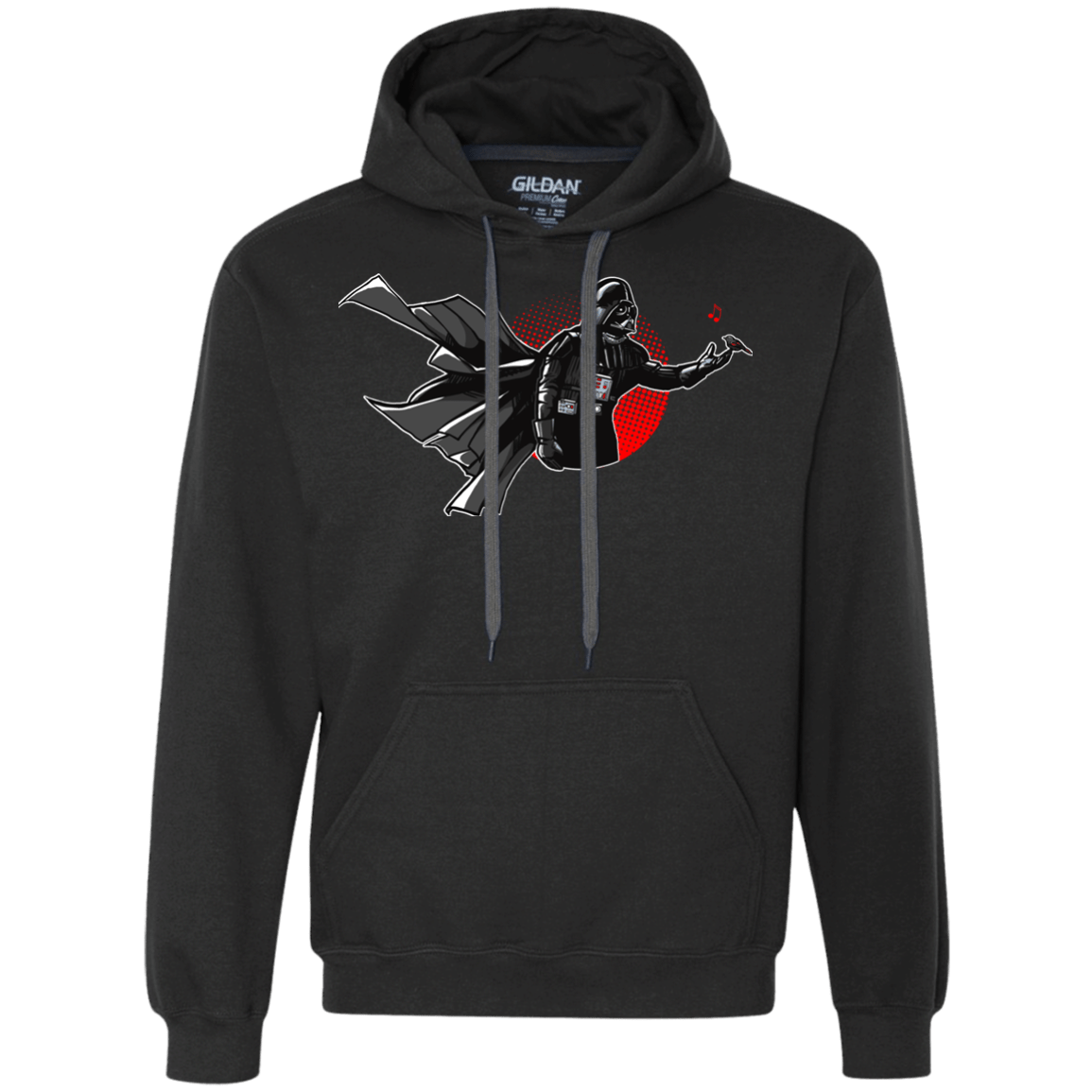 Sweatshirts Black / S Dark Enforcer Premium Fleece Hoodie