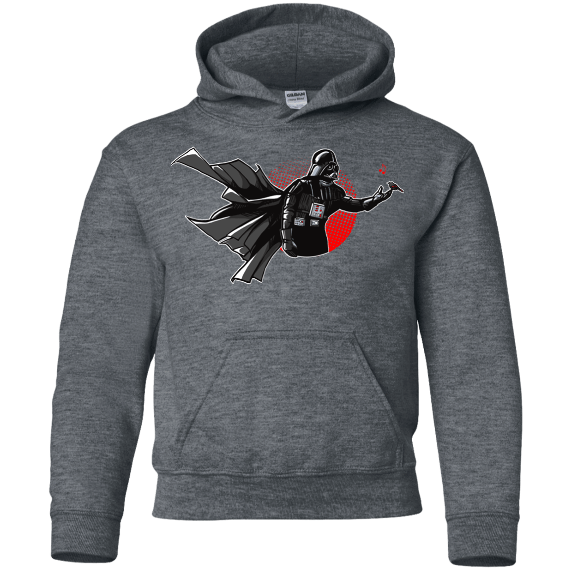 Sweatshirts Dark Heather / YS Dark Enforcer Youth Hoodie