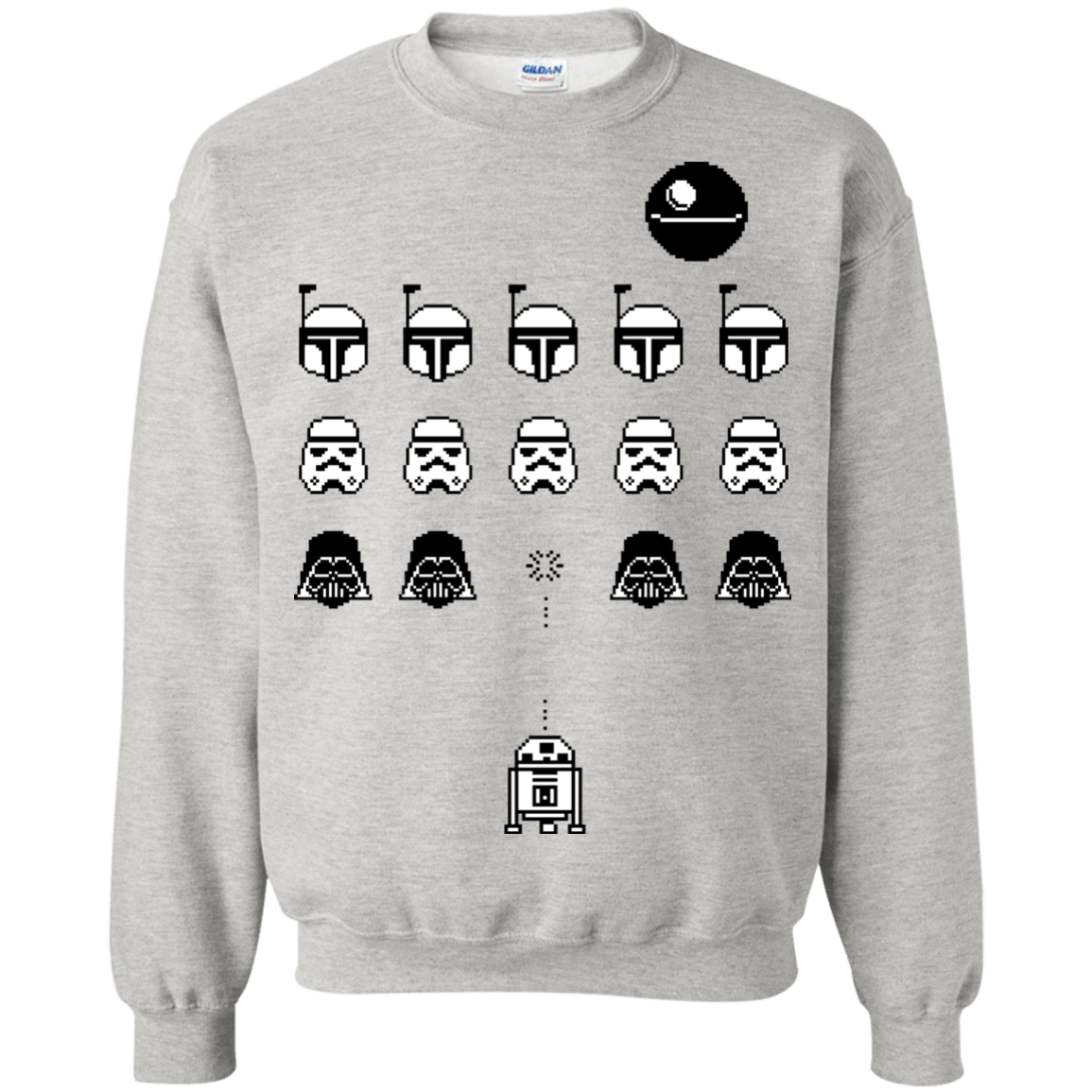 Sweatshirts Ash / Small Dark Invaders Crewneck Sweatshirt