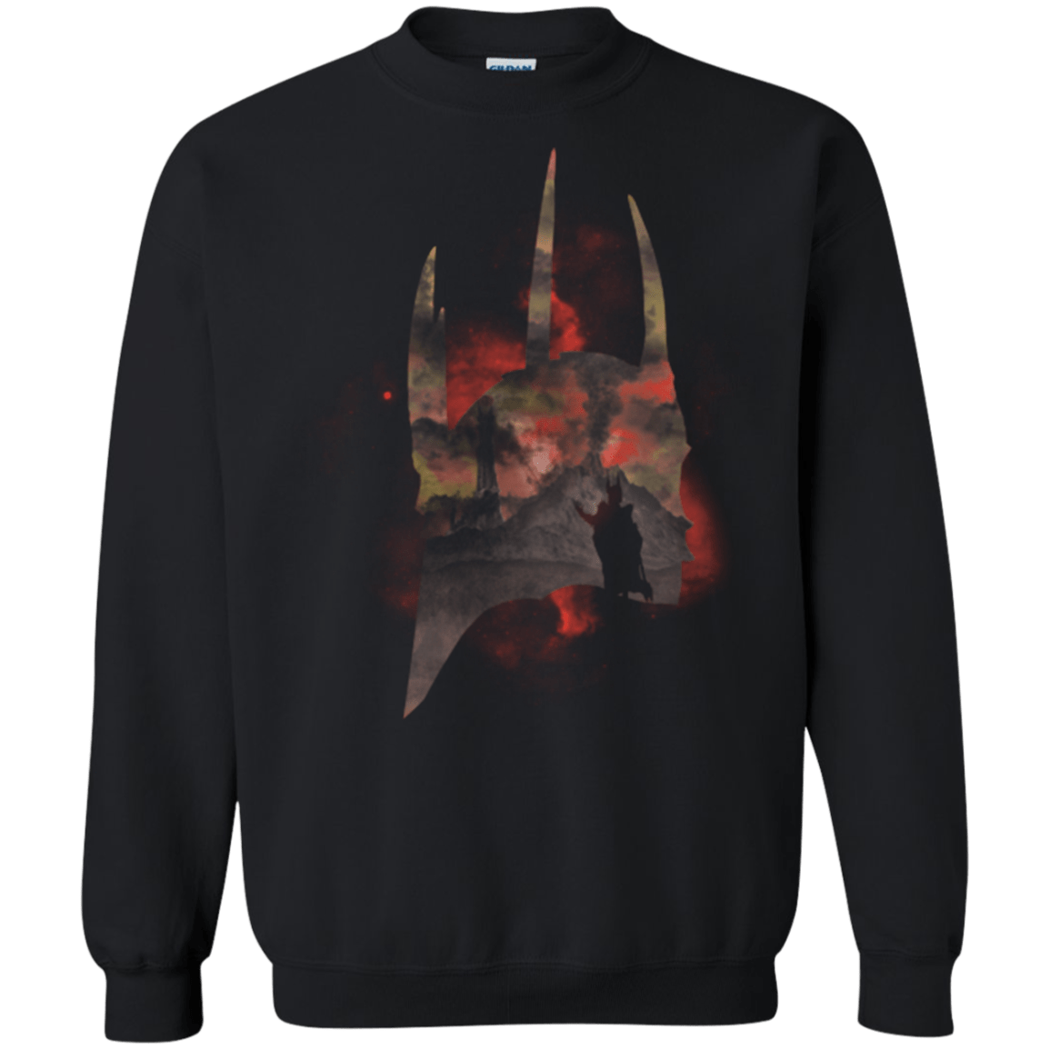 Sweatshirts Black / Small Dark Lord Head Crewneck Sweatshirt