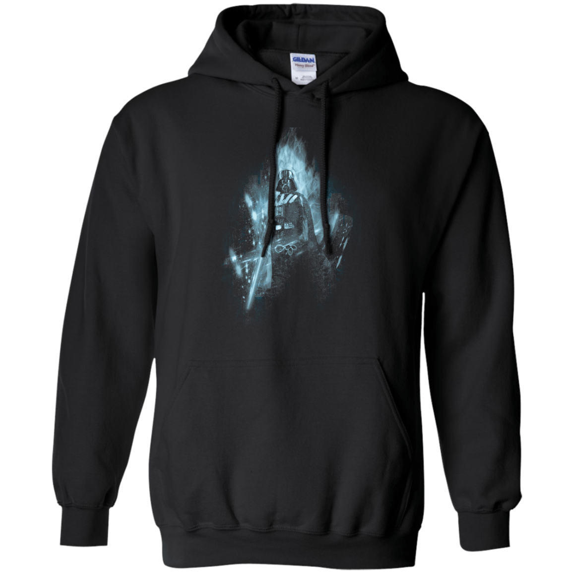 Sweatshirts Black / Small Dark Matador blue version Pullover Hoodie