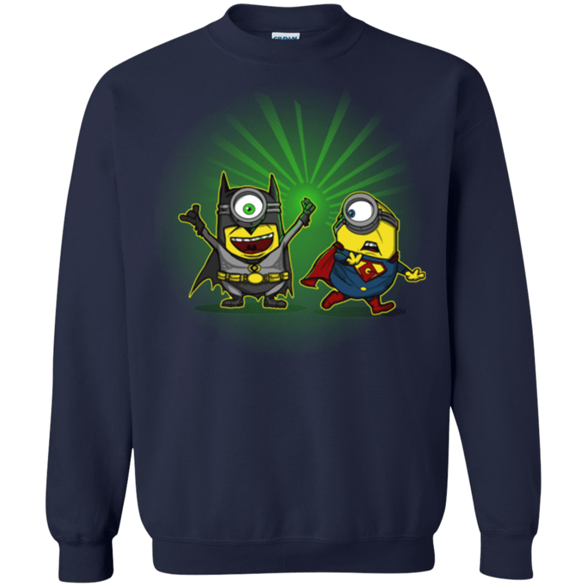 Sweatshirts Navy / Small Dark Minion VS False God Crewneck Sweatshirt
