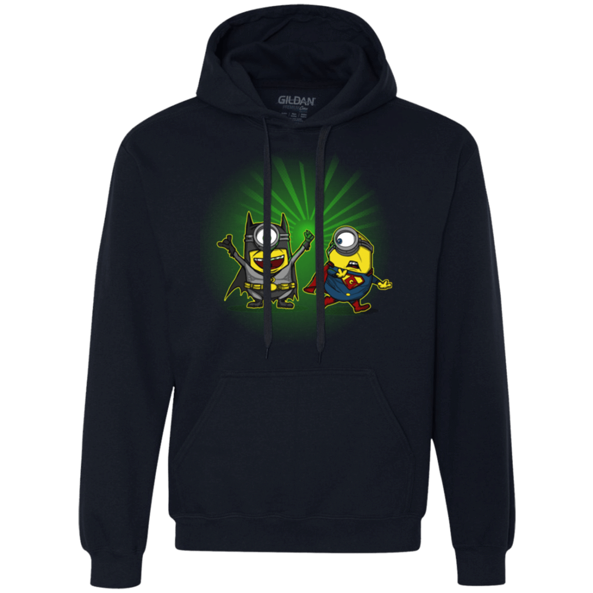 Sweatshirts Navy / Small Dark Minion VS False God Premium Fleece Hoodie