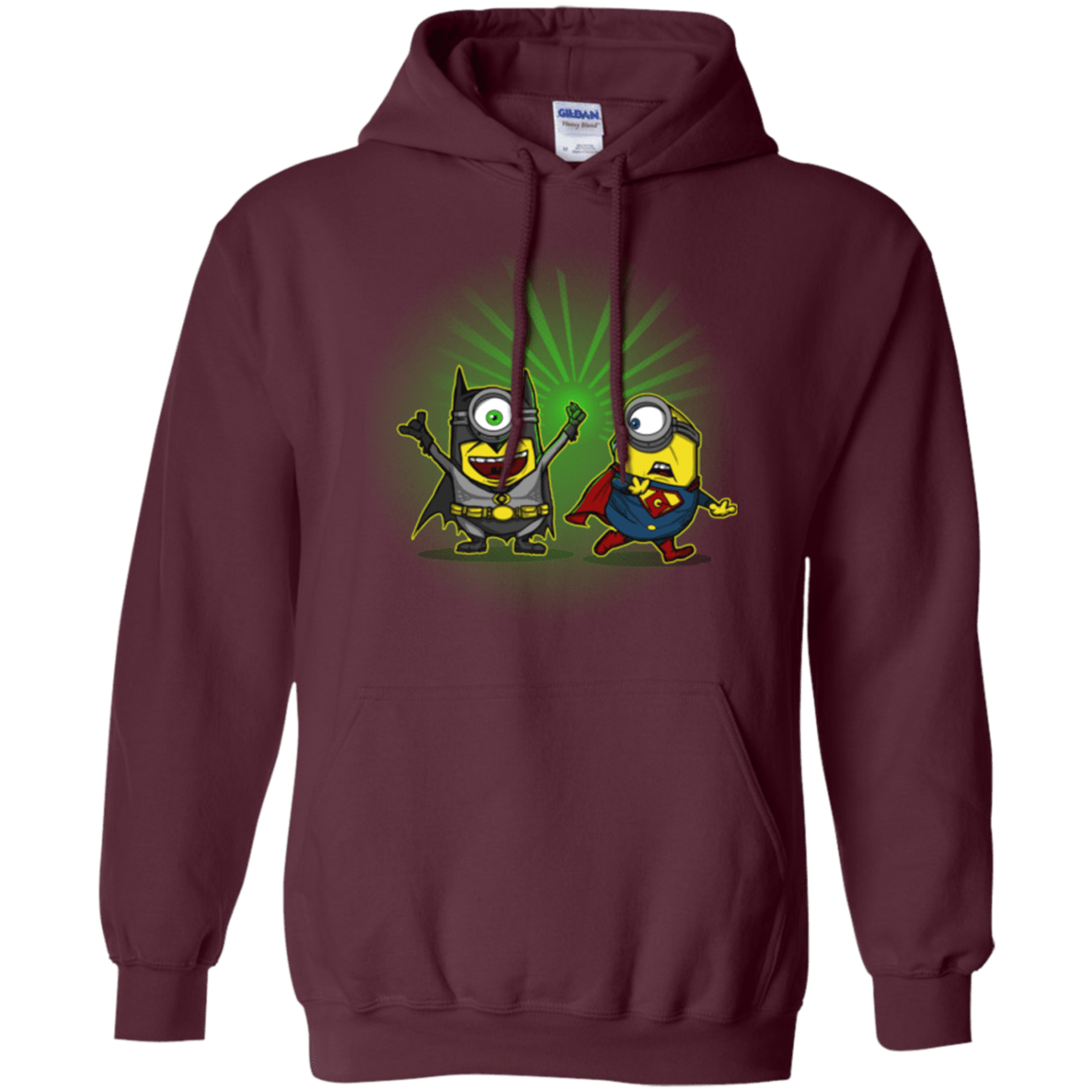 Sweatshirts Maroon / Small Dark Minion VS False God Pullover Hoodie