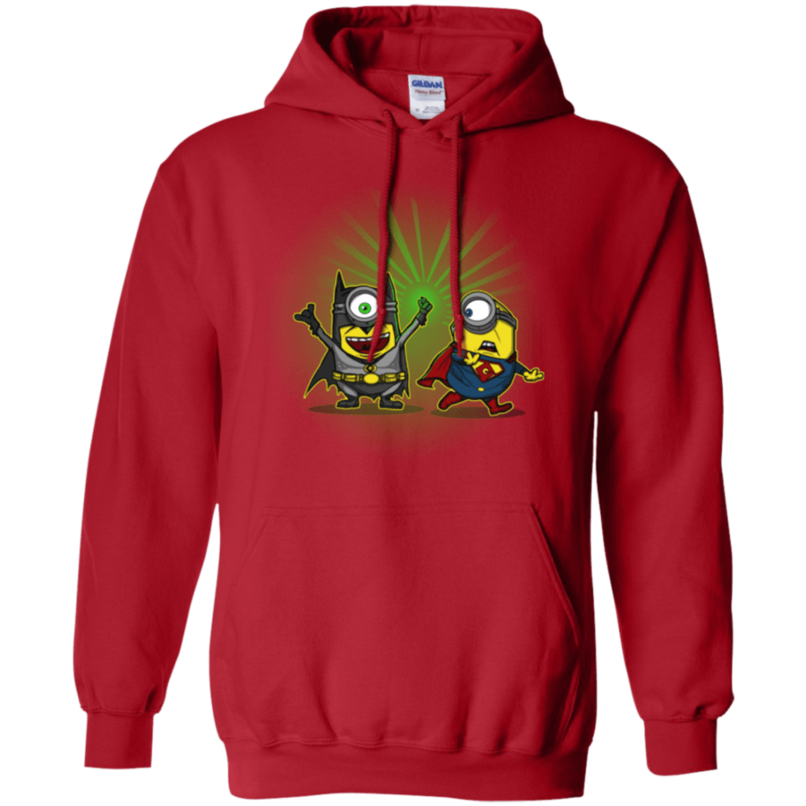 Sweatshirts Red / Small Dark Minion VS False God Pullover Hoodie