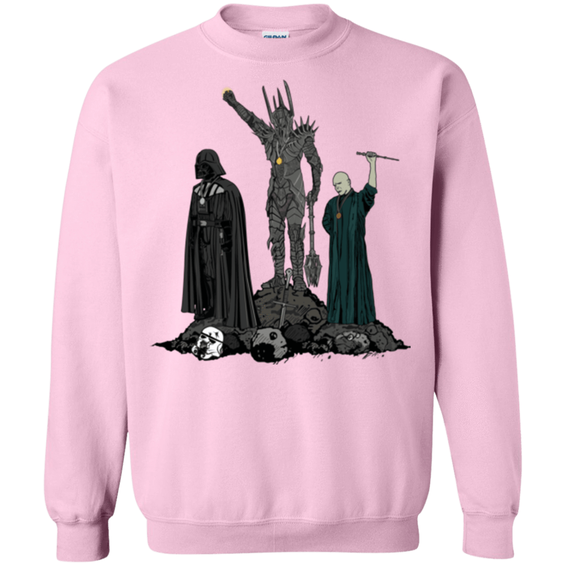 Sweatshirts Light Pink / Small Dark Power Crewneck Sweatshirt