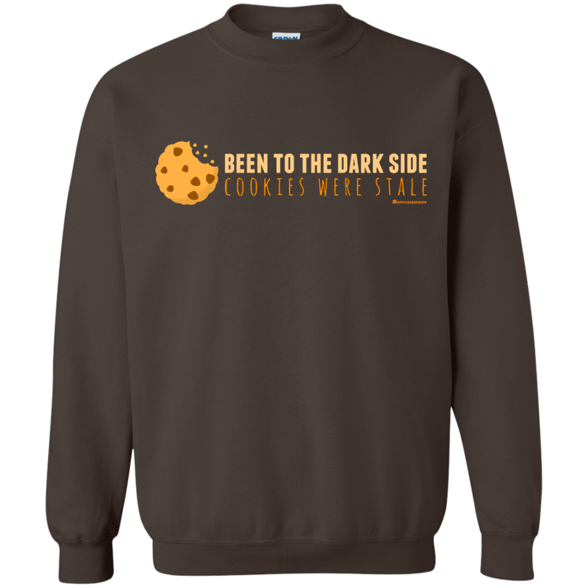 Sweatshirts Dark Chocolate / Small Dark Side Cookies Crewneck Sweatshirt