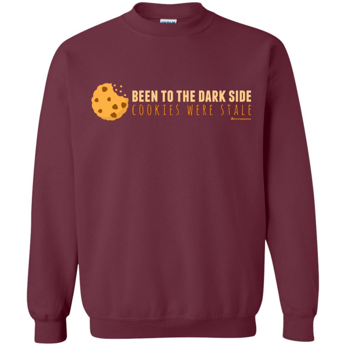 Sweatshirts Maroon / Small Dark Side Cookies Crewneck Sweatshirt