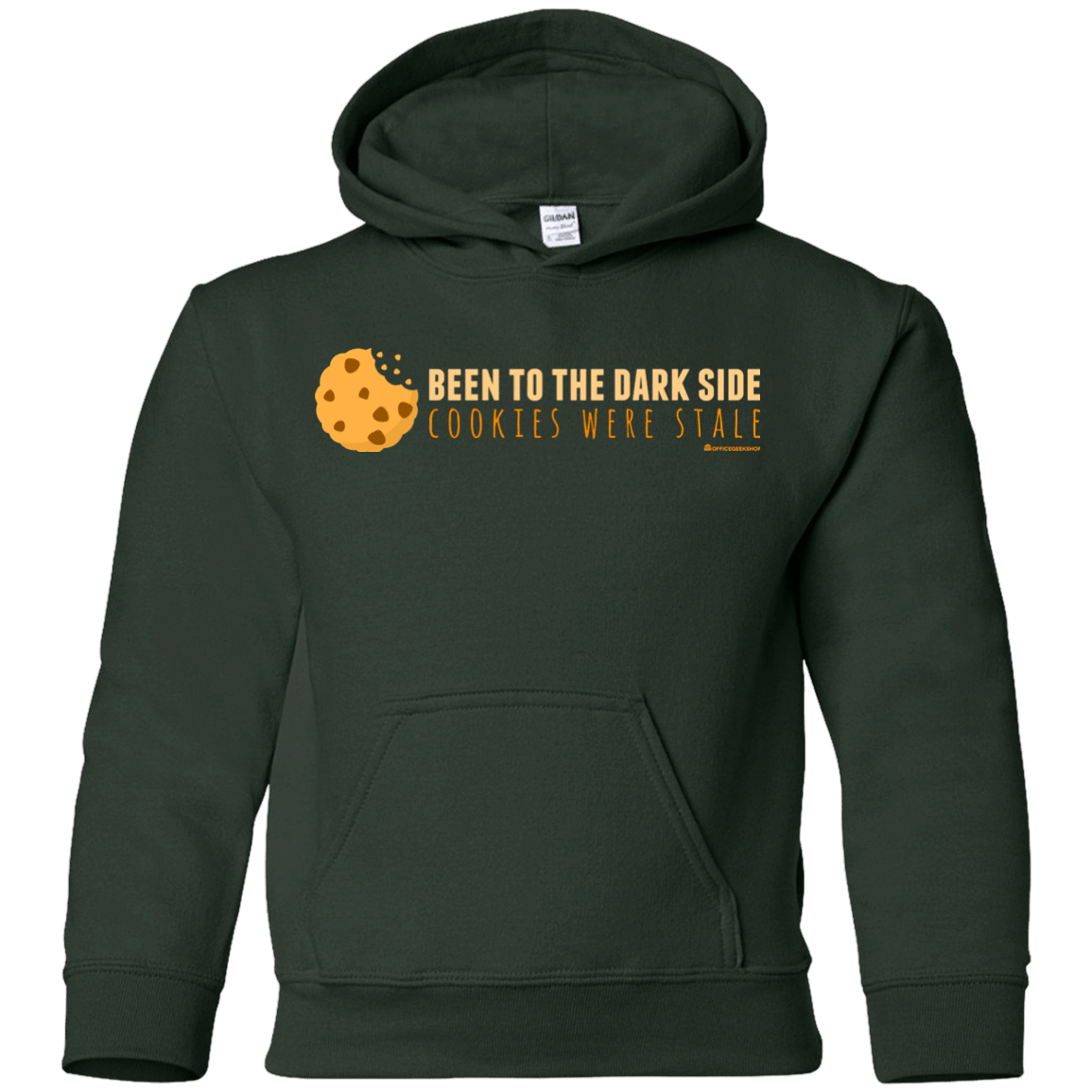 Sweatshirts Forest Green / YS Dark Side Cookies Youth Hoodie