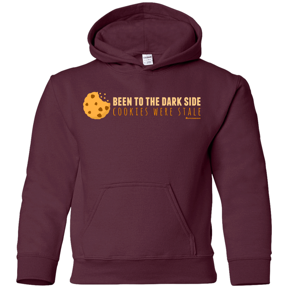 Sweatshirts Maroon / YS Dark Side Cookies Youth Hoodie