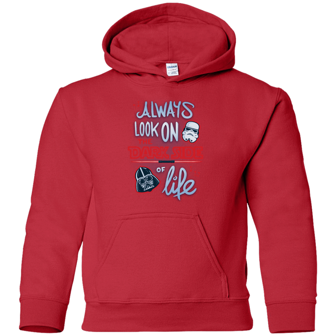 Sweatshirts Red / YS Dark Side of Life Youth Hoodie