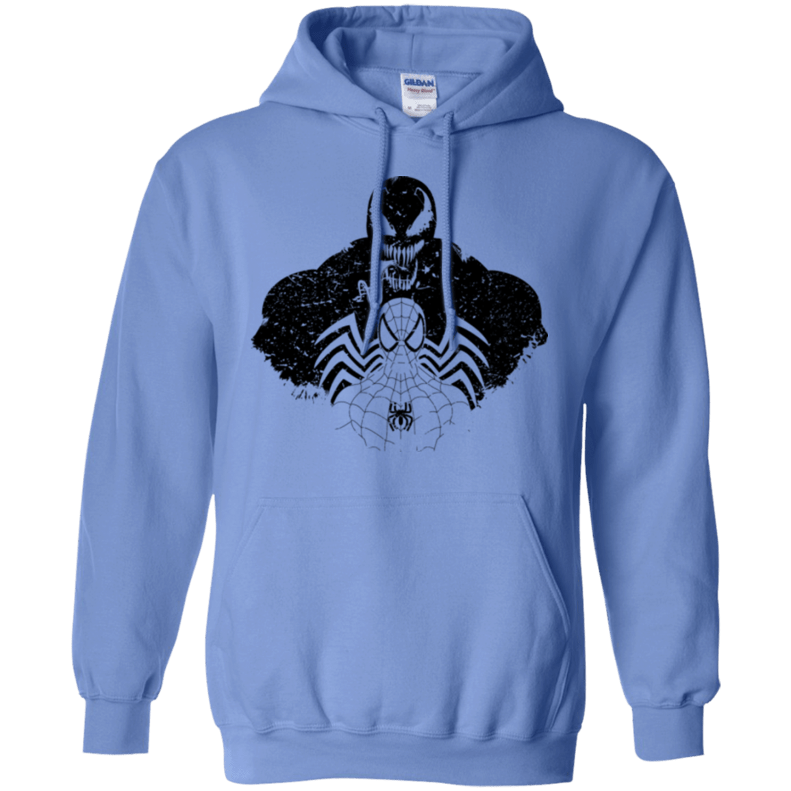 Sweatshirts Carolina Blue / Small Dark Spider Shadow Pullover Hoodie