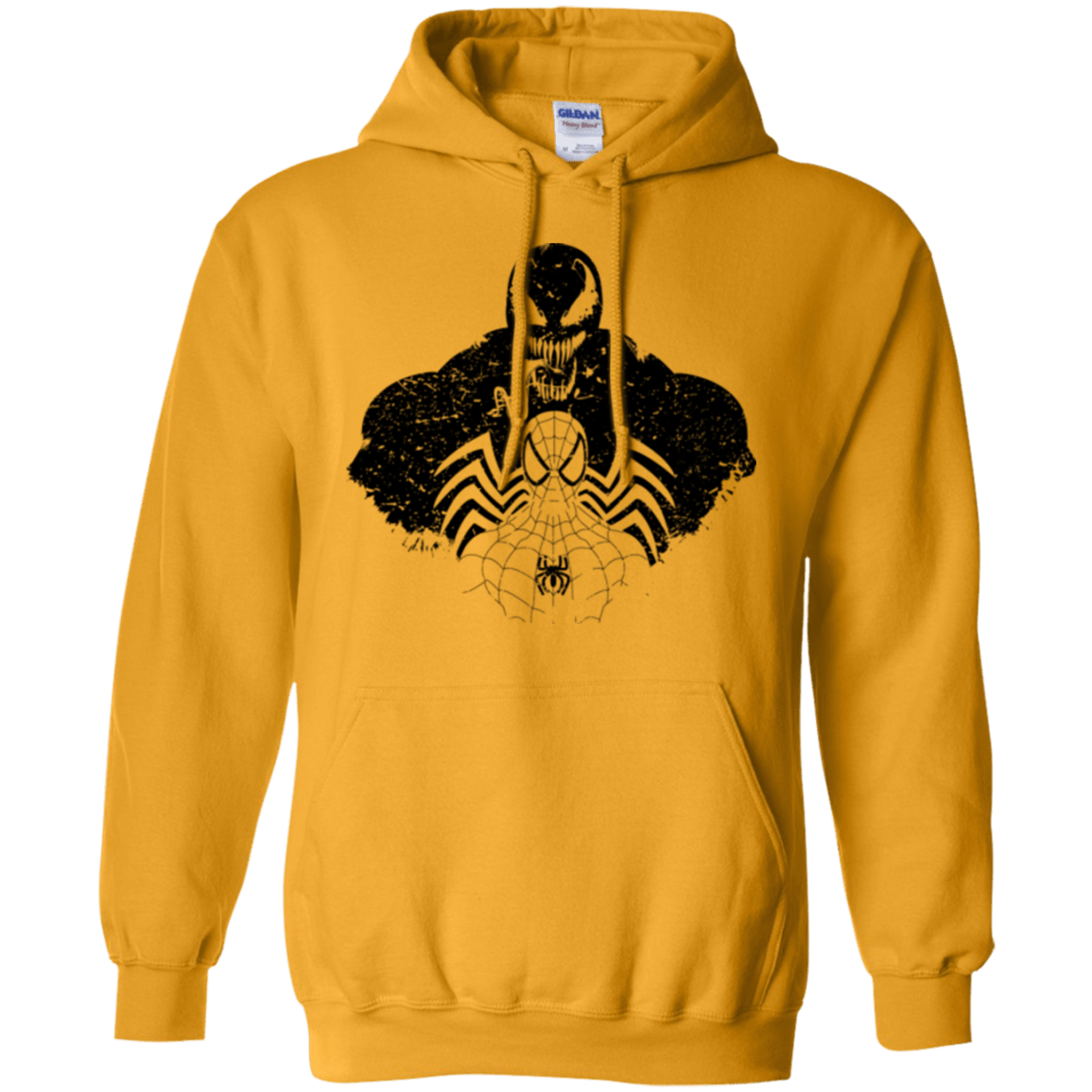 Sweatshirts Gold / Small Dark Spider Shadow Pullover Hoodie