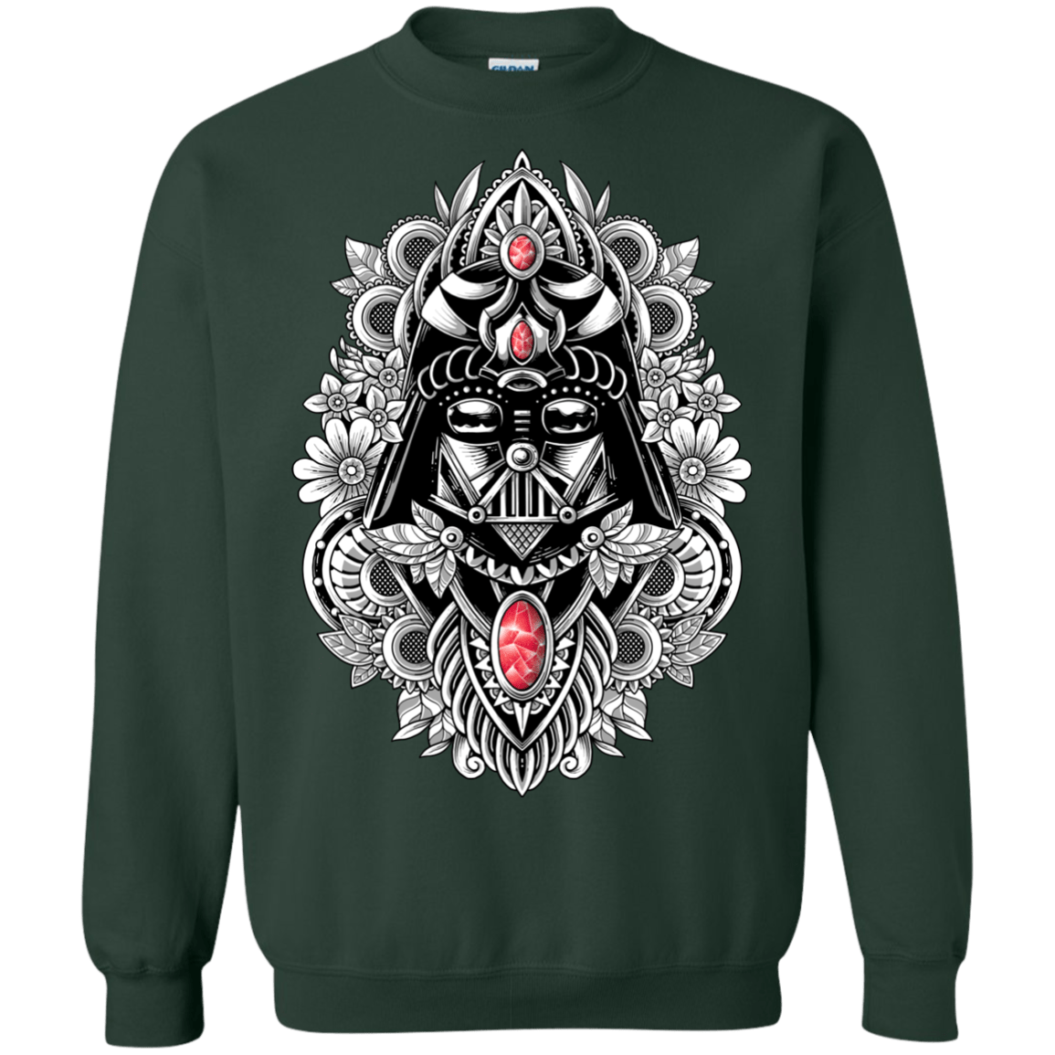 Sweatshirts Forest Green / S Dark Spirit Crewneck Sweatshirt