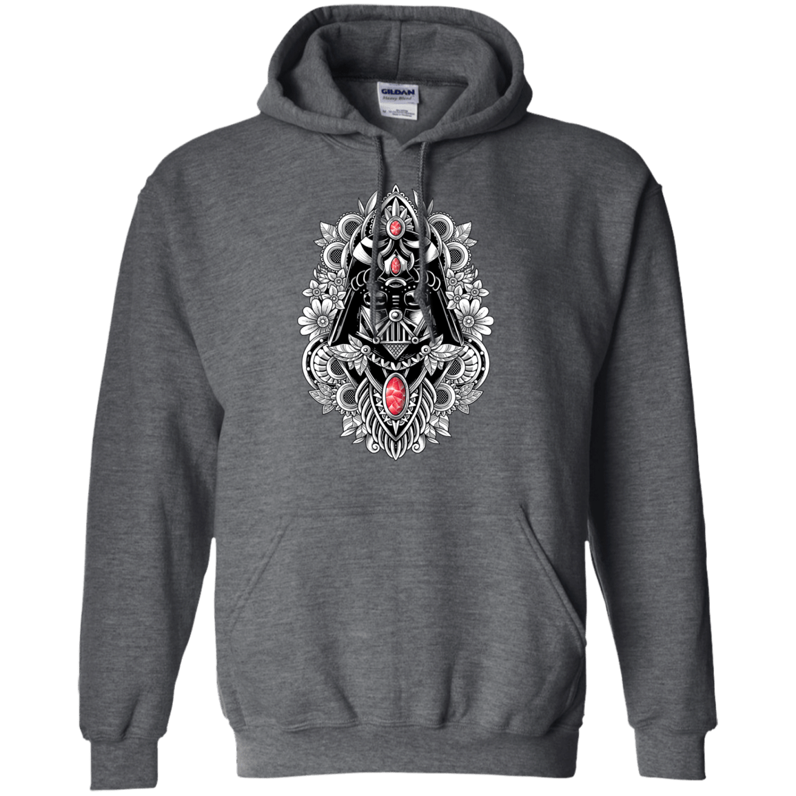 Sweatshirts Dark Heather / S Dark Spirit Pullover Hoodie