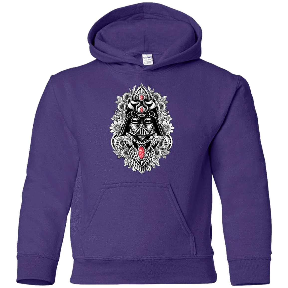 Sweatshirts Purple / YS Dark Spirit Youth Hoodie