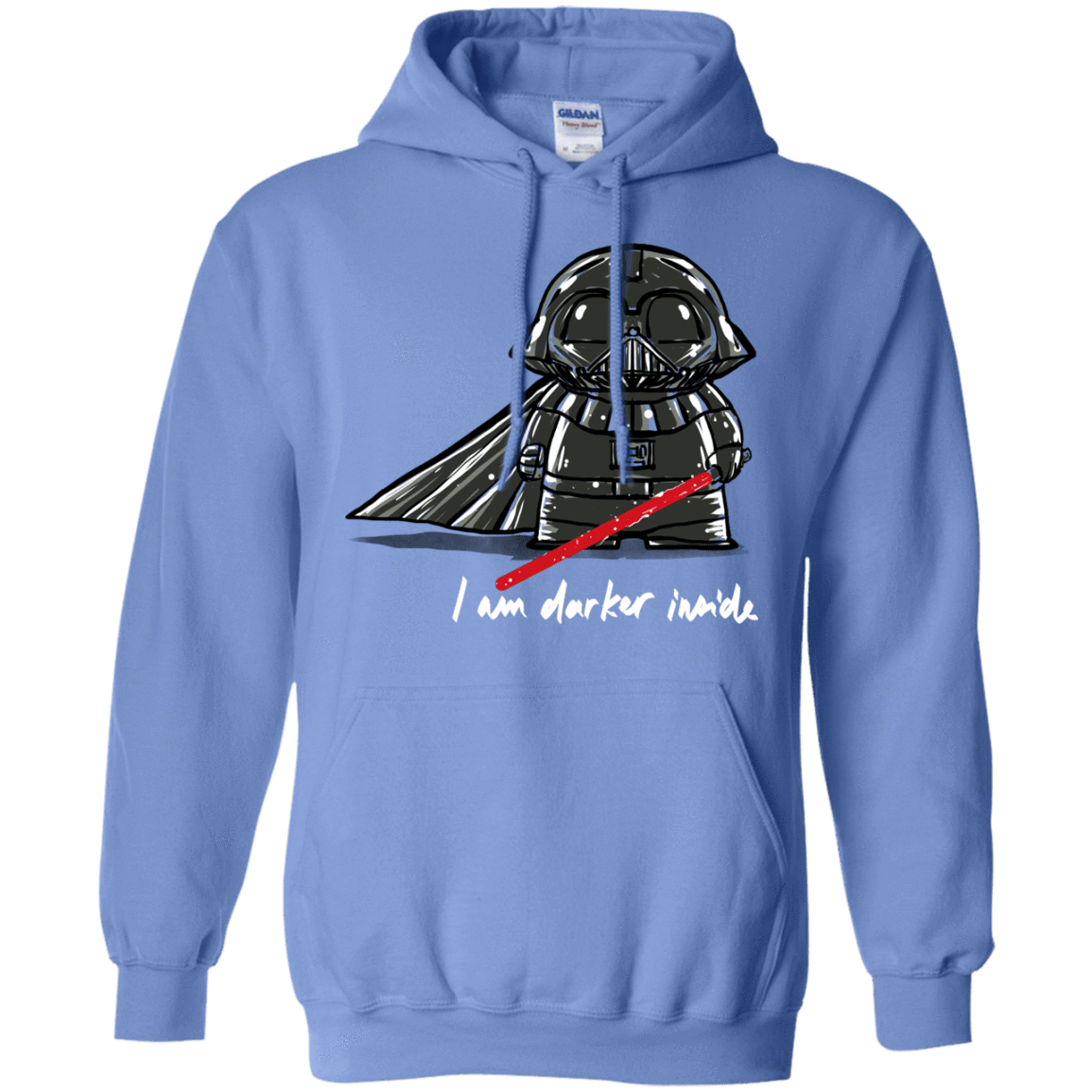 Sweatshirts Carolina Blue / S Darker Inside Pullover Hoodie