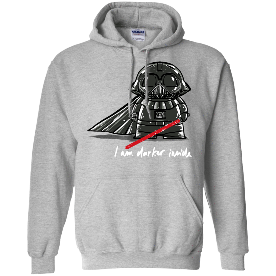 Sweatshirts Sport Grey / S Darker Inside Pullover Hoodie