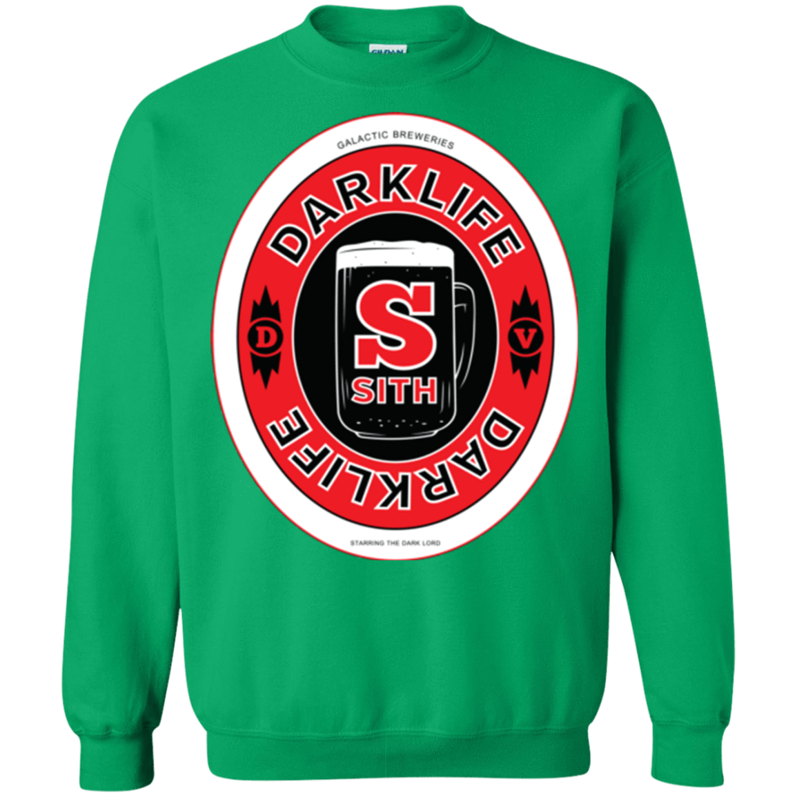 Sweatshirts Irish Green / Small Darklife Crewneck Sweatshirt