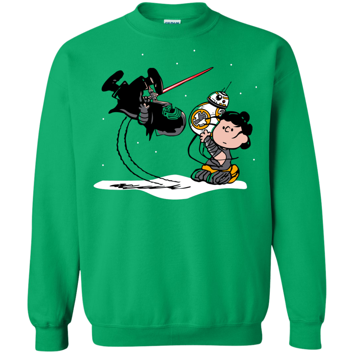 Sweatshirts Irish Green / Small Darkness Falls Crewneck Sweatshirt