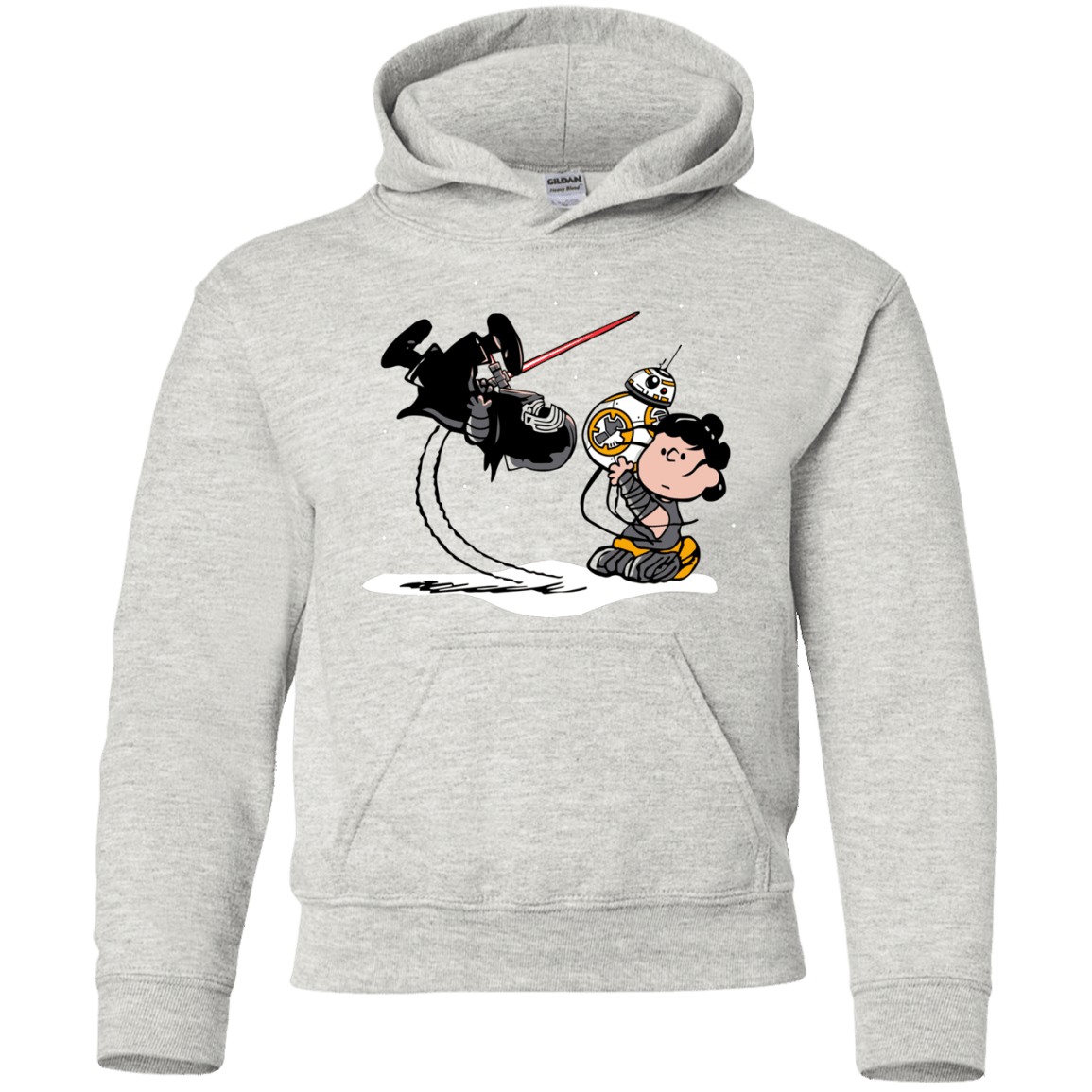 Sweatshirts Ash / YS Darkness Falls Youth Hoodie