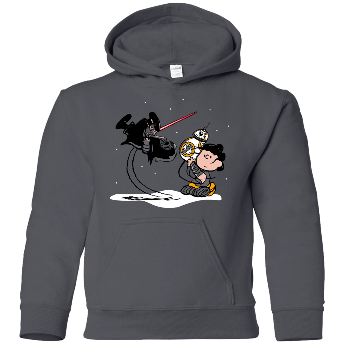 Sweatshirts Charcoal / YS Darkness Falls Youth Hoodie