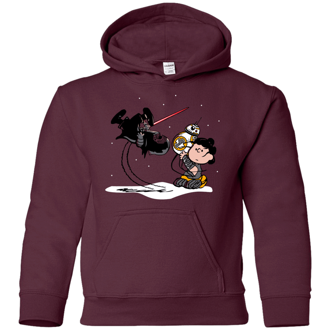 Sweatshirts Maroon / YS Darkness Falls Youth Hoodie
