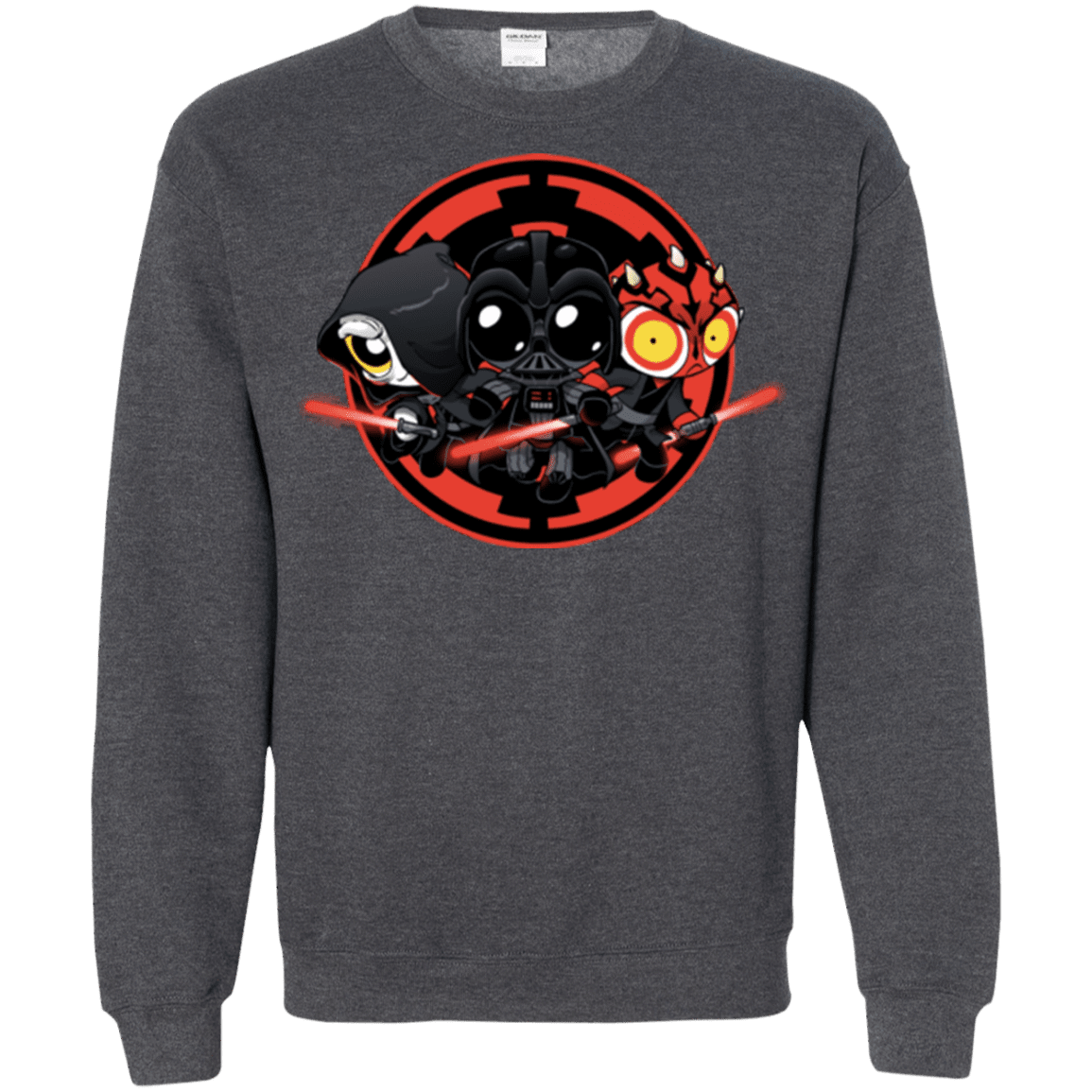 Sweatshirts Dark Heather / Small Darkside (1) Crewneck Sweatshirt