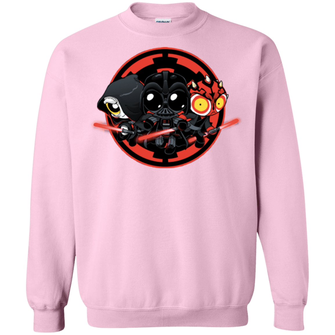 Sweatshirts Light Pink / Small Darkside (1) Crewneck Sweatshirt