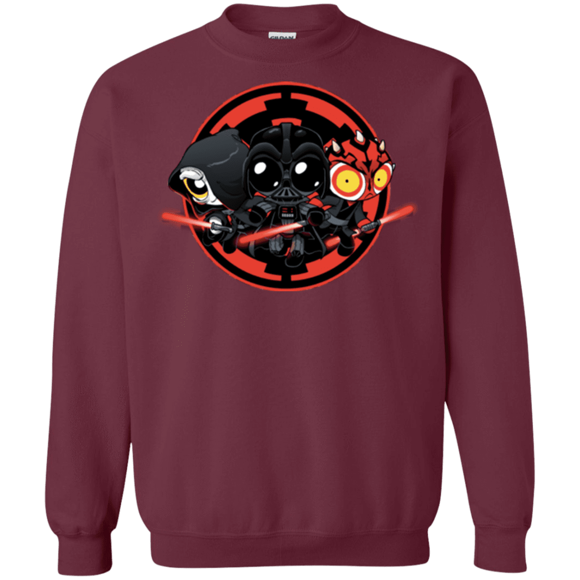 Sweatshirts Maroon / Small Darkside (1) Crewneck Sweatshirt
