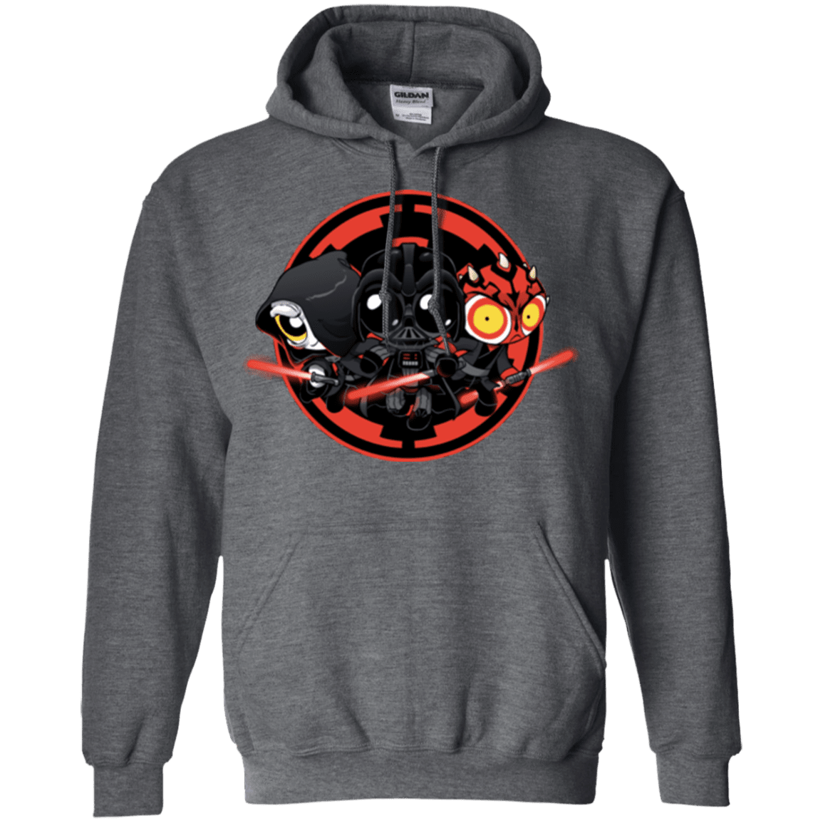 Sweatshirts Dark Heather / Small Darkside (1) Pullover Hoodie