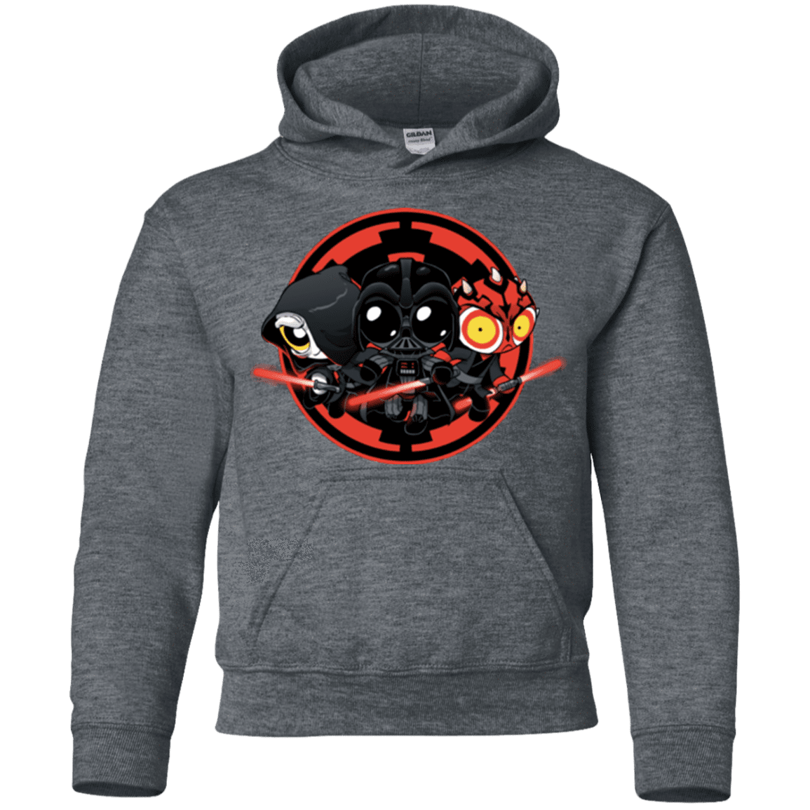Sweatshirts Dark Heather / YS Darkside (1) Youth Hoodie