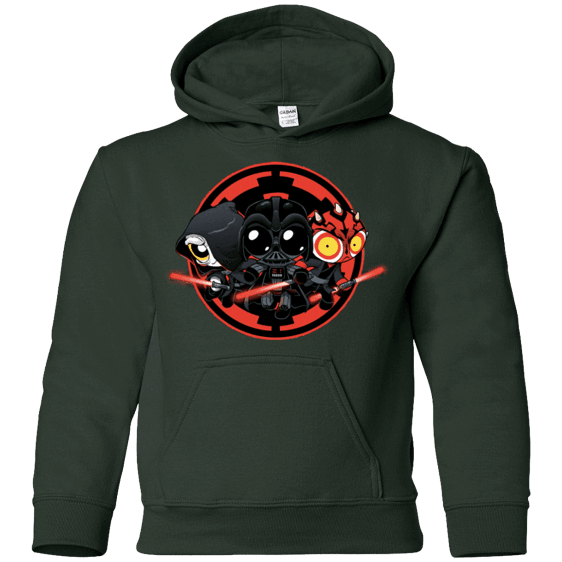 Sweatshirts Forest Green / YS Darkside (1) Youth Hoodie