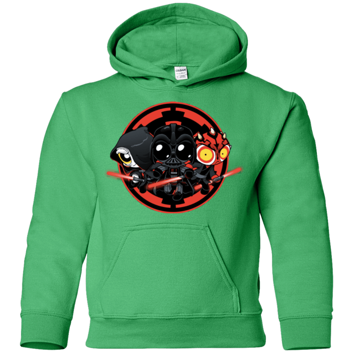 Sweatshirts Irish Green / YS Darkside (1) Youth Hoodie