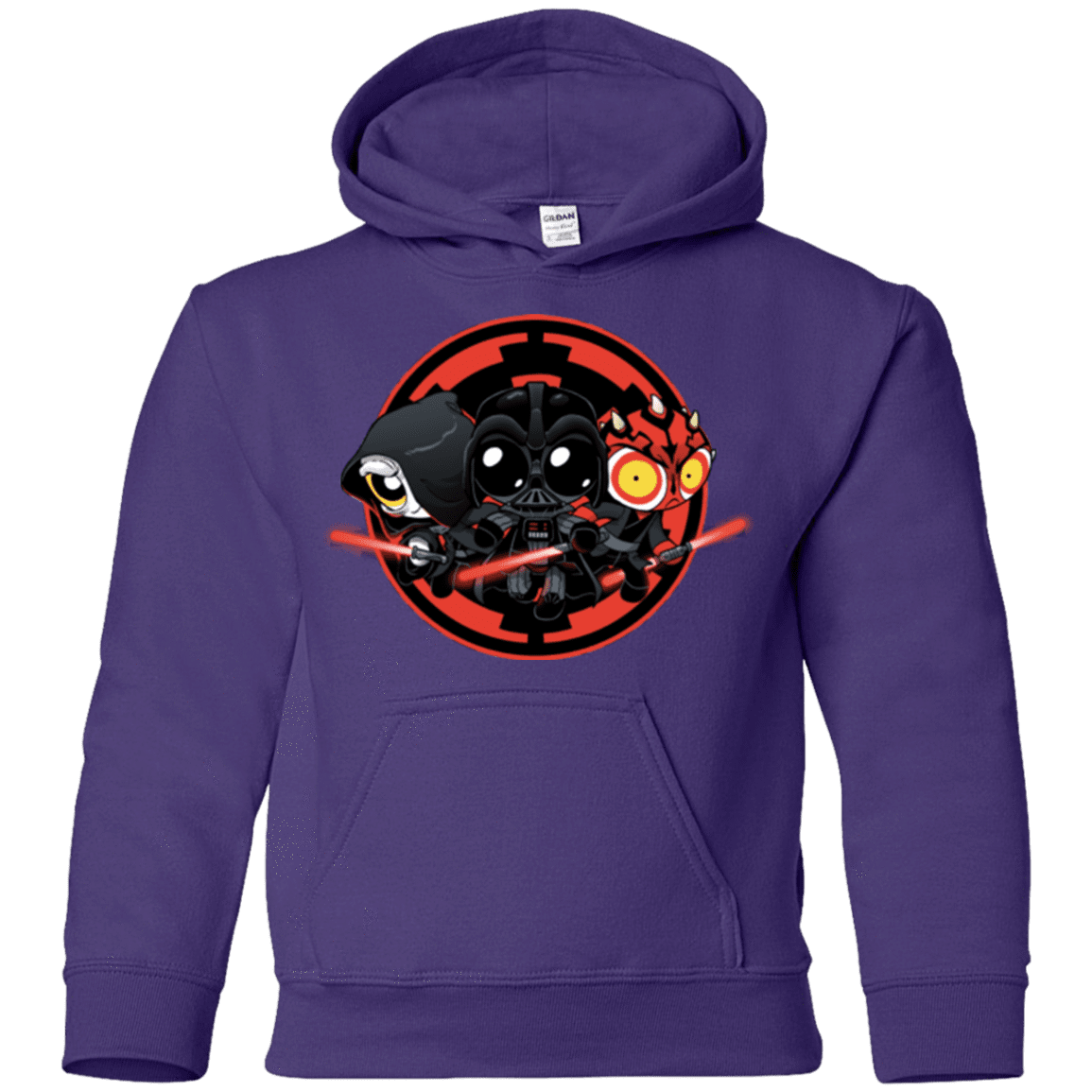 Sweatshirts Purple / YS Darkside (1) Youth Hoodie