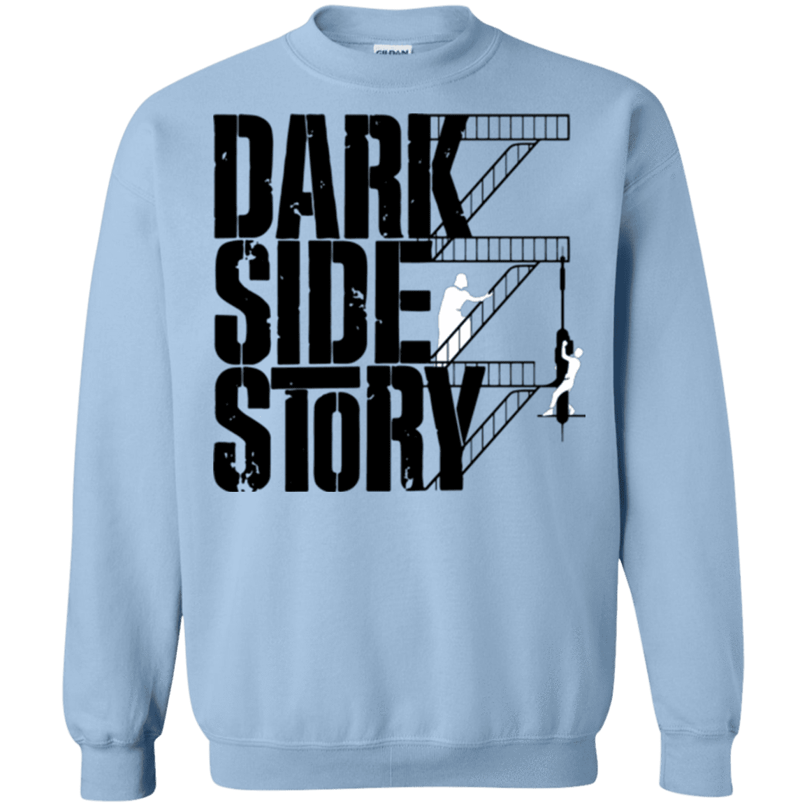 Sweatshirts Light Blue / Small DARKSIDE STORY Crewneck Sweatshirt