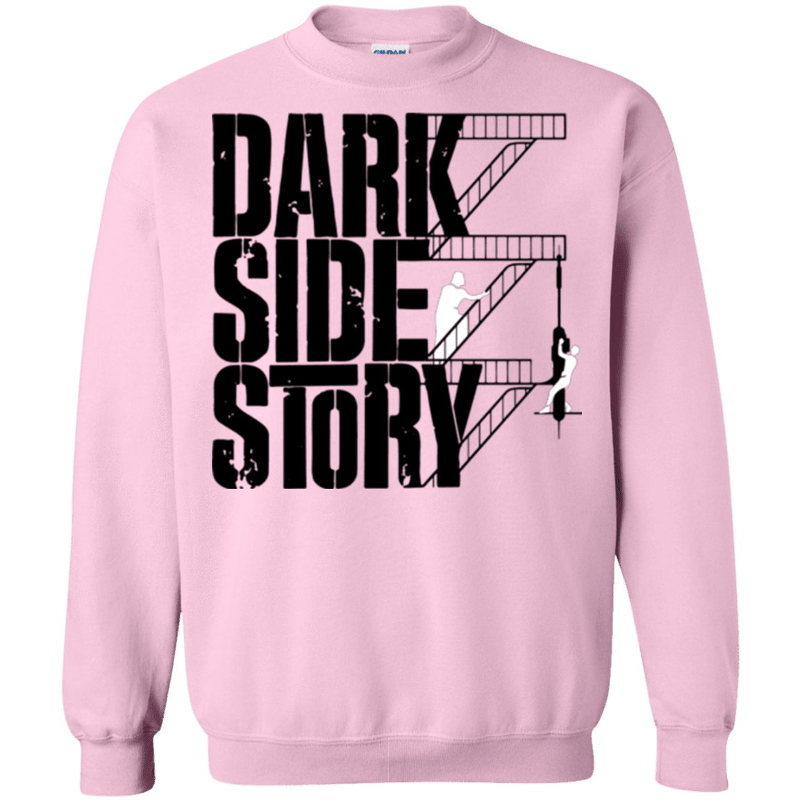 Sweatshirts Light Pink / Small DARKSIDE STORY Crewneck Sweatshirt
