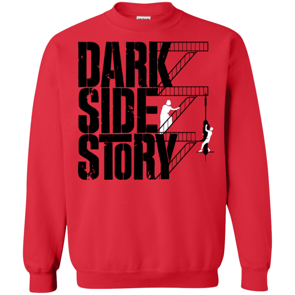 Sweatshirts Red / Small DARKSIDE STORY Crewneck Sweatshirt