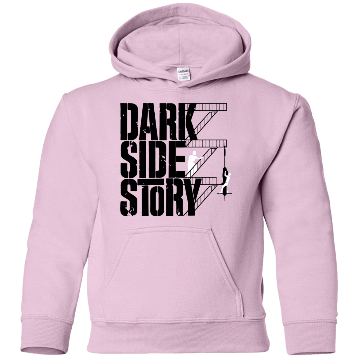 Sweatshirts Light Pink / YS DARKSIDE STORY Youth Hoodie