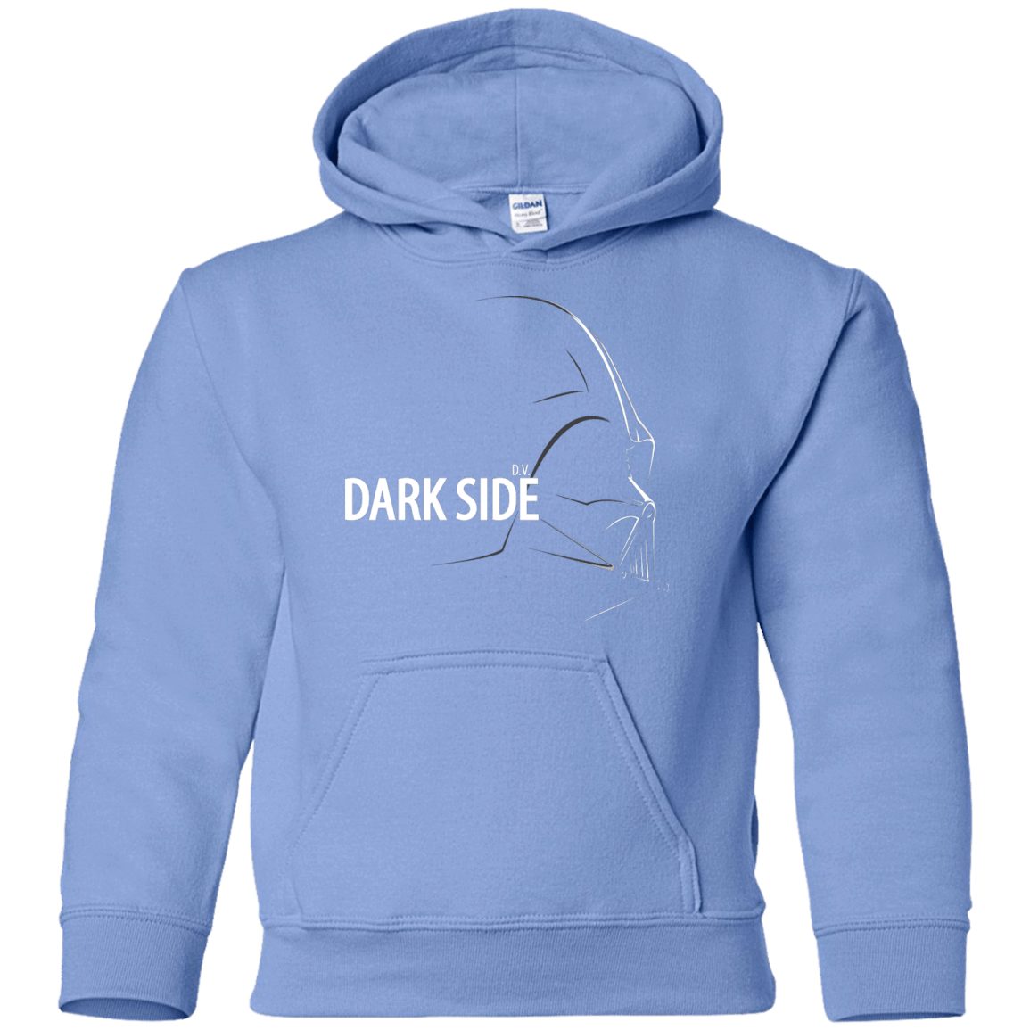 Sweatshirts Carolina Blue / YS DARKSIDE Youth Hoodie