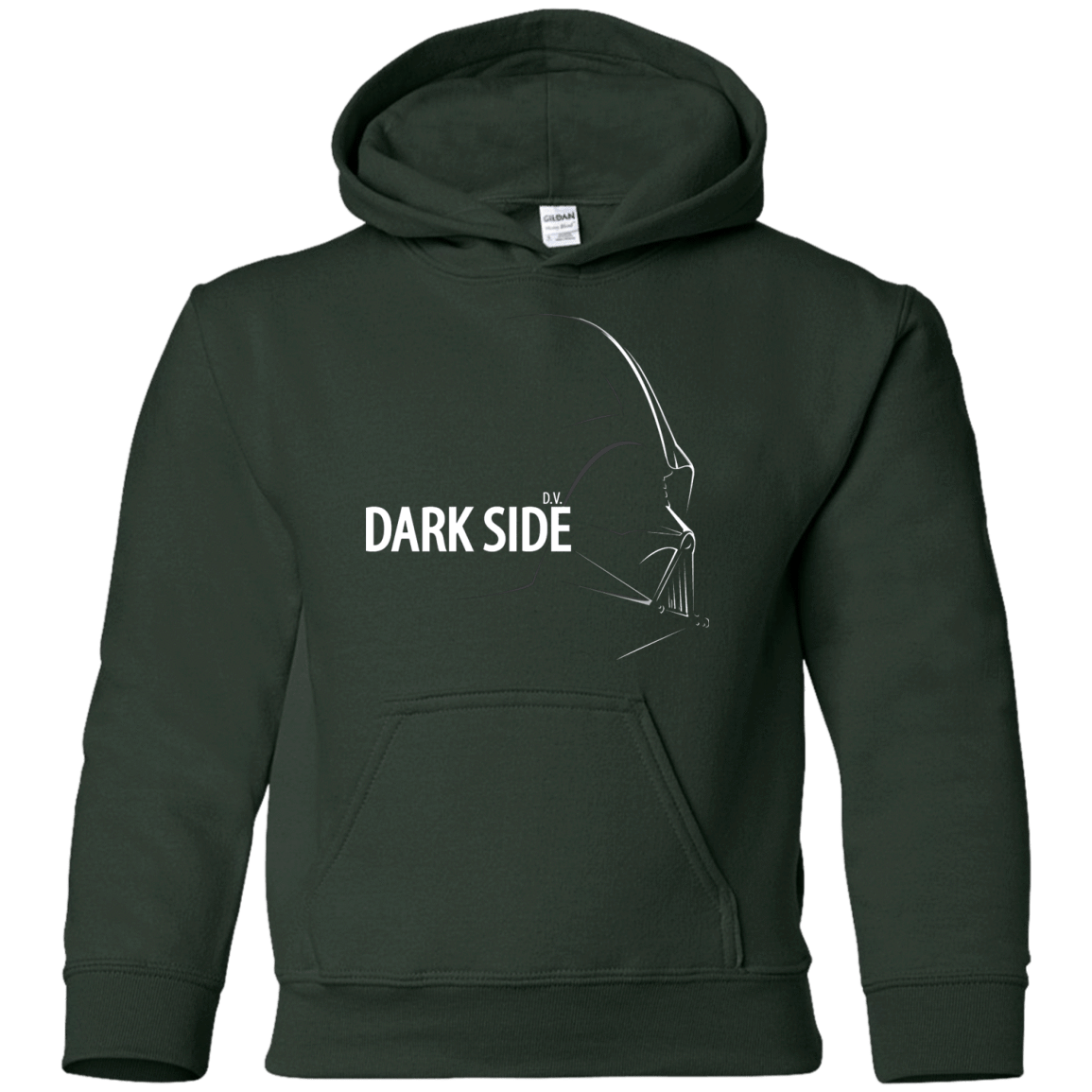 Sweatshirts Forest Green / YS DARKSIDE Youth Hoodie