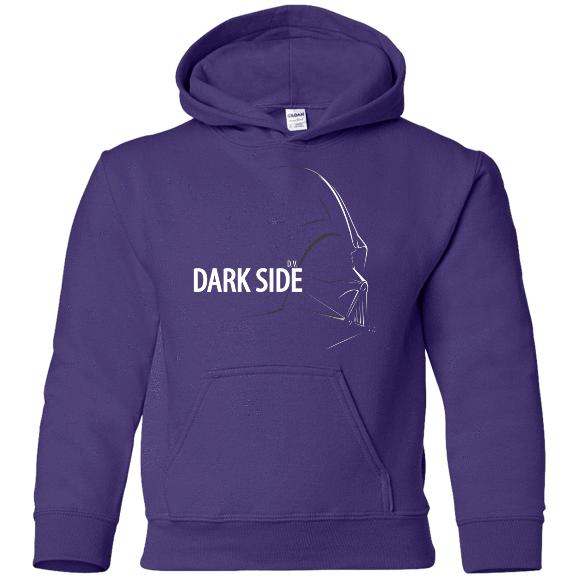 Sweatshirts Purple / YS DARKSIDE Youth Hoodie