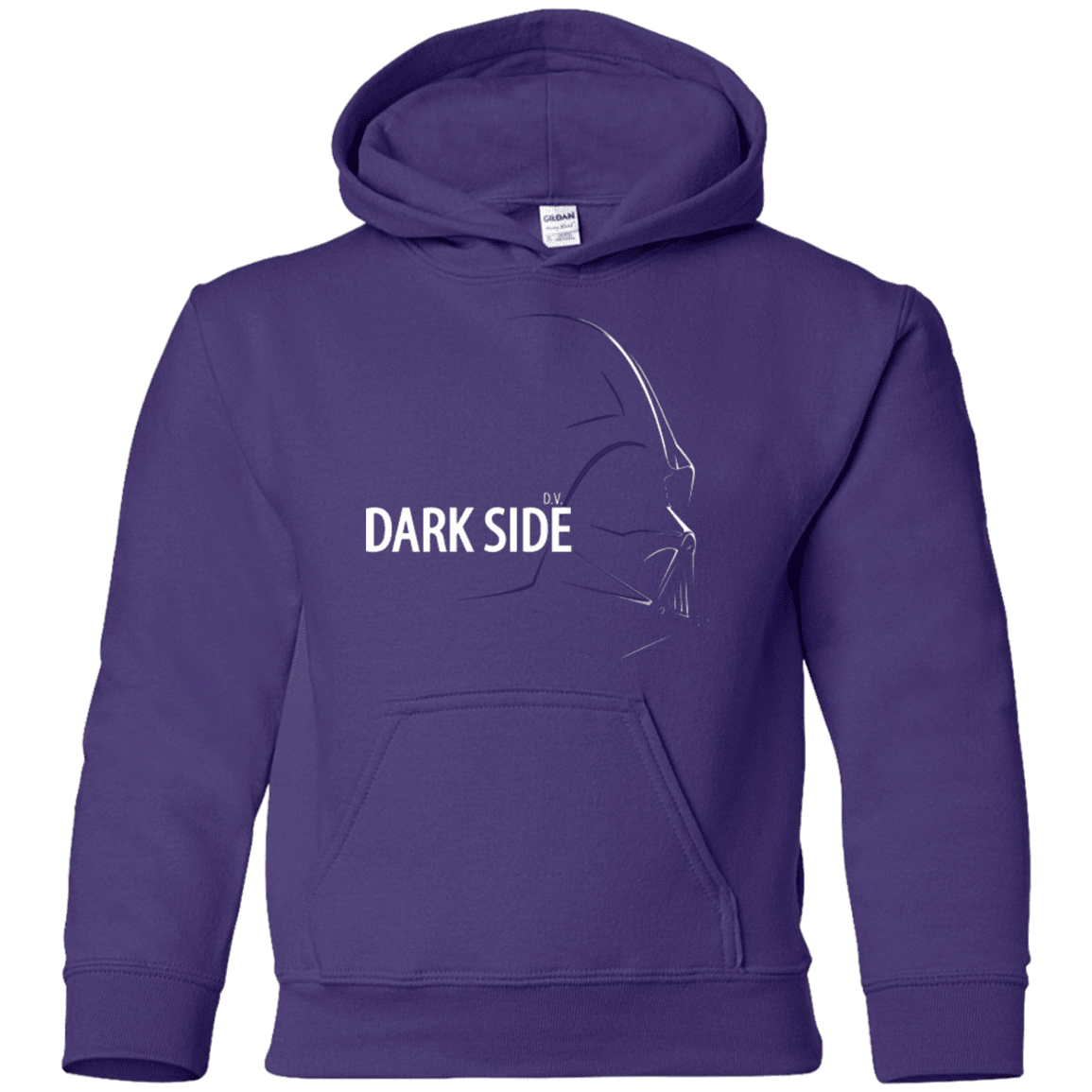 Sweatshirts Purple / YS DARKSIDE Youth Hoodie