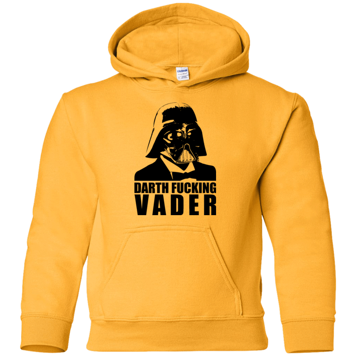 Sweatshirts Gold / YS Dart Fucking Vader Youth Hoodie