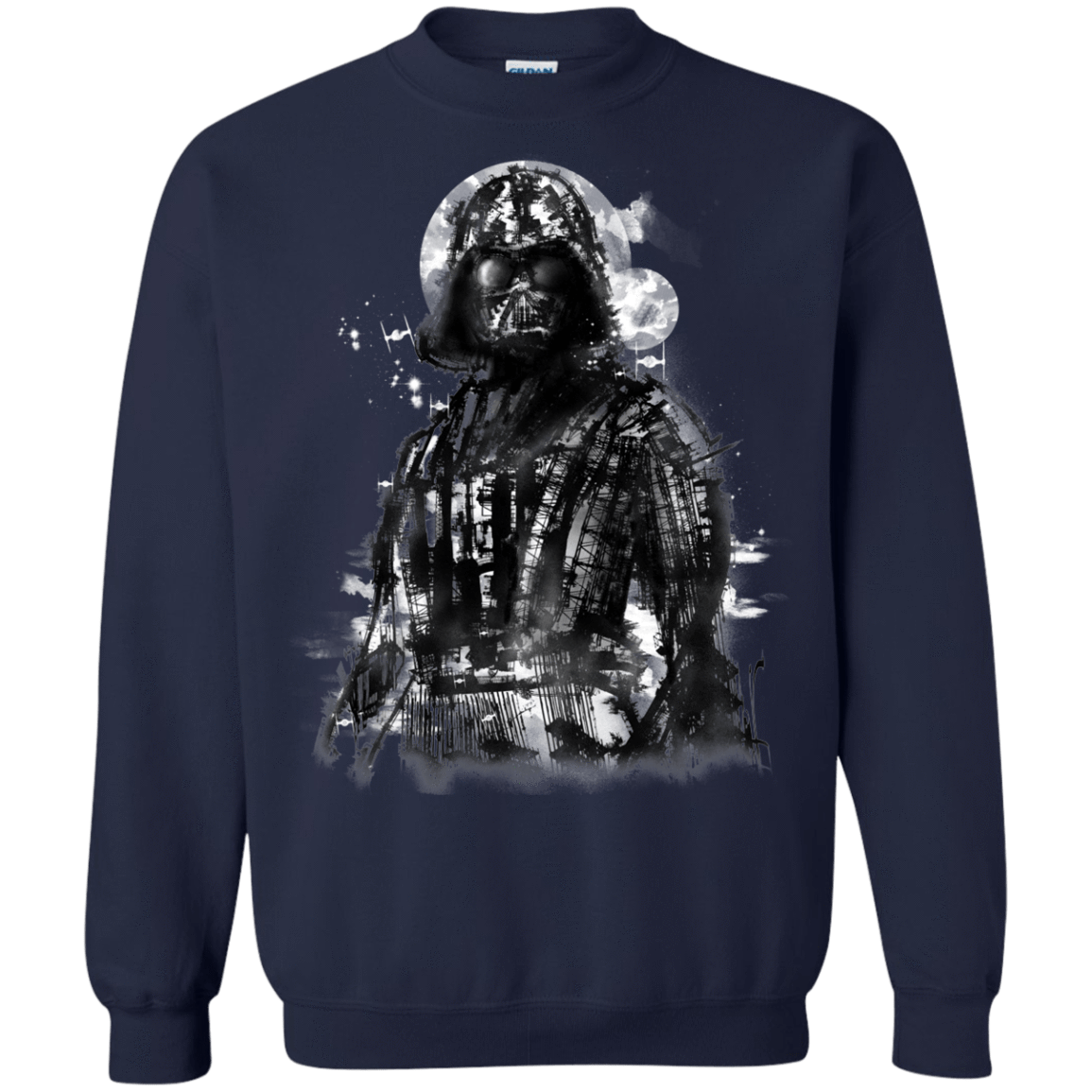 Sweatshirts Navy / S Darth Bot Crewneck Sweatshirt