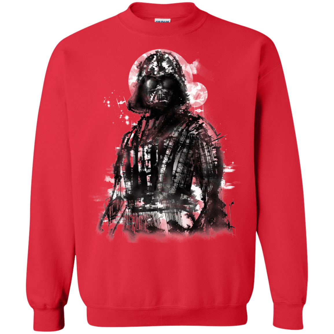 Sweatshirts Red / S Darth Bot Crewneck Sweatshirt
