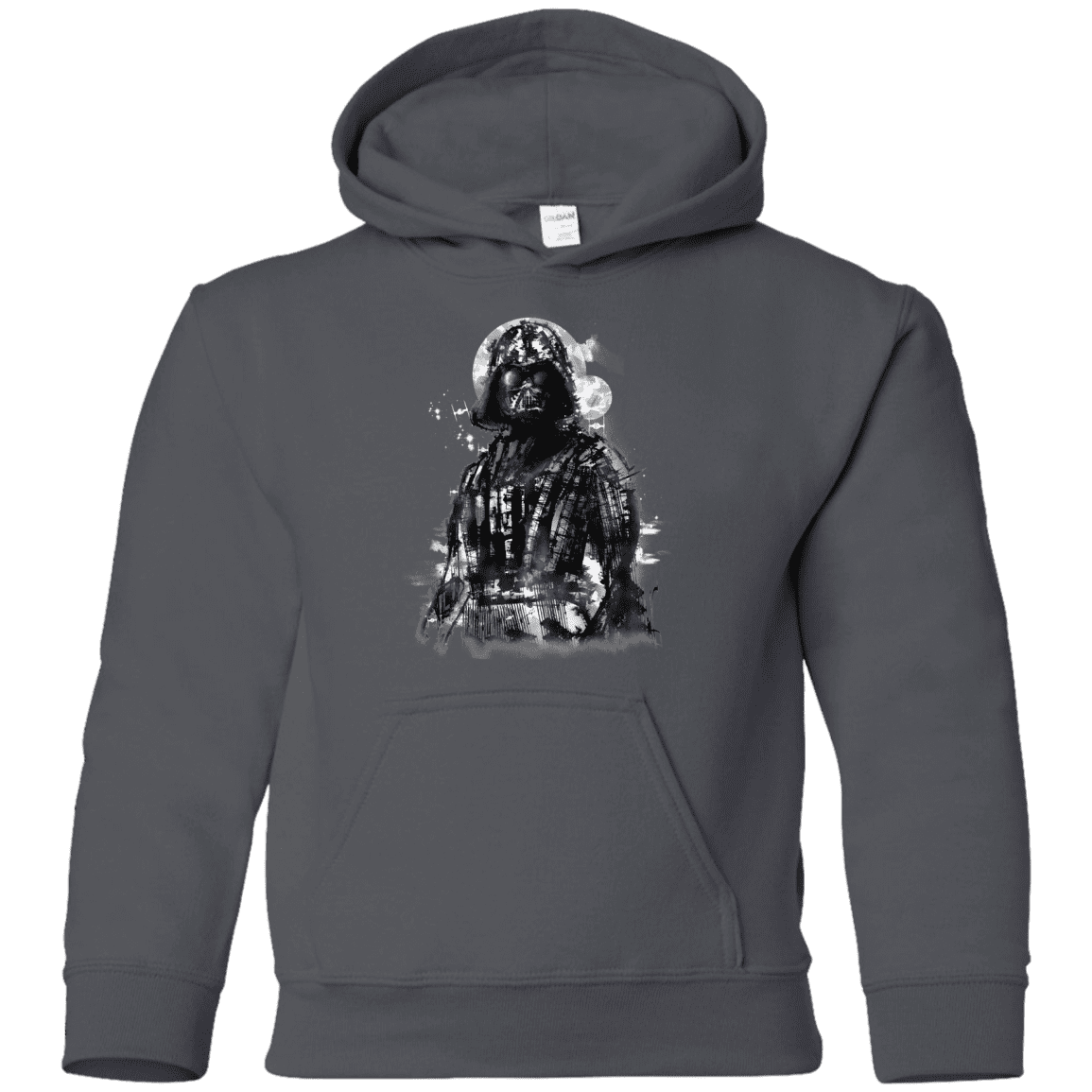 Sweatshirts Charcoal / YS Darth Bot Youth Hoodie