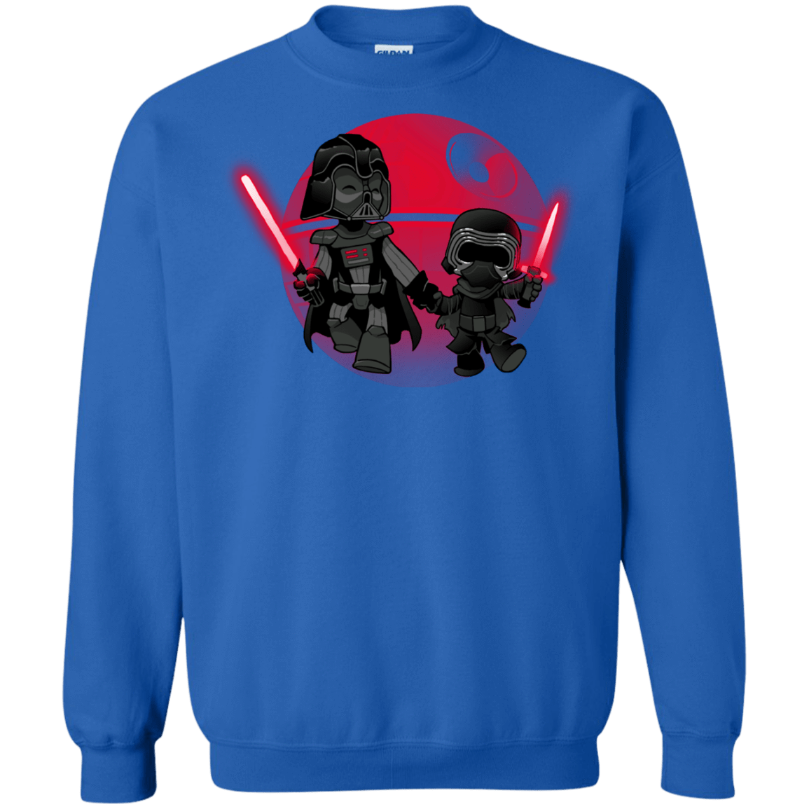 Sweatshirts Royal / Small Darth Grandpa Crewneck Sweatshirt